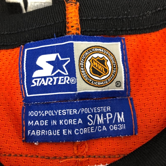 Vintage Starter Lindros Jersey Philadelphia Flyers - Picture 7 of 8